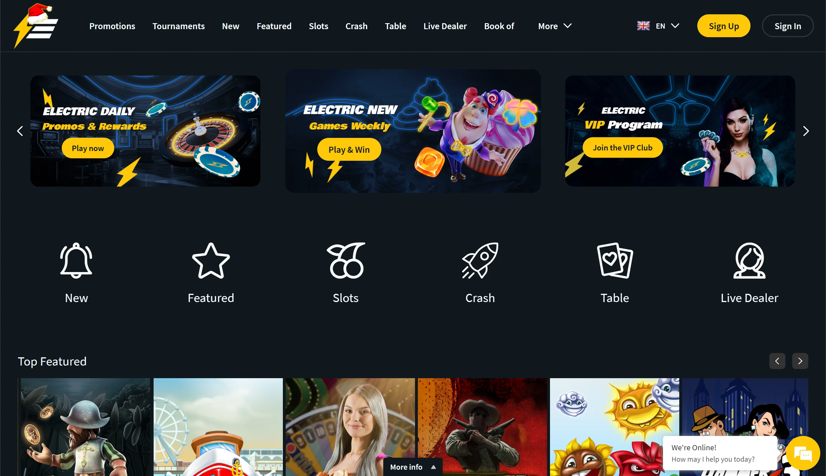 Electric Wins Casino
